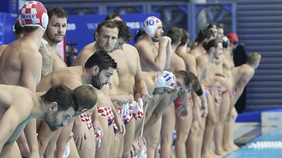 Vaterpolisti Hrvatske i Mađarske na Svetskom prvenstvu