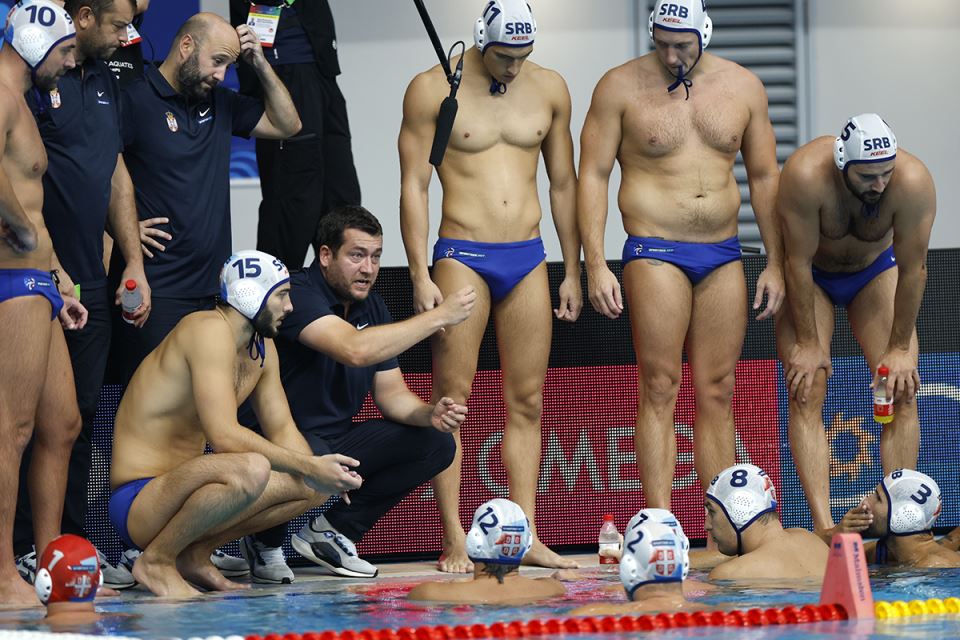 Vaterpolo reprezentacija Srbije na Svetskom prvenstvu.