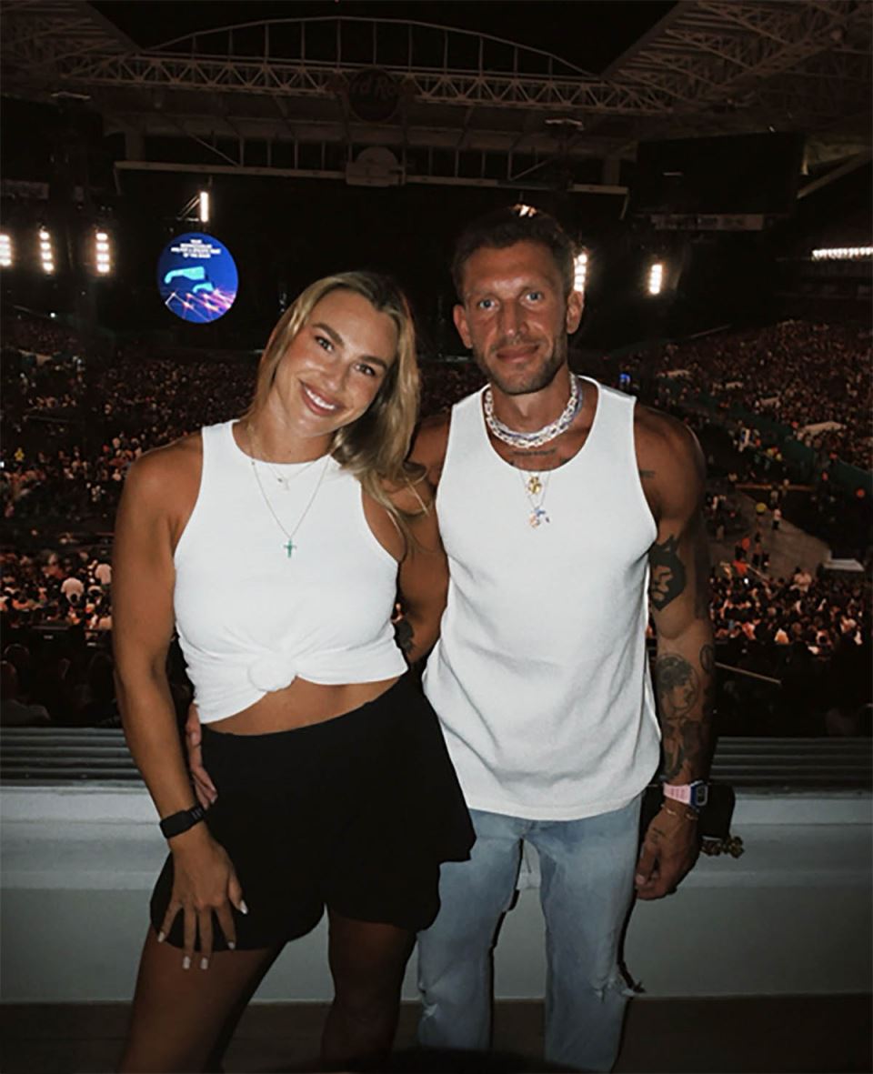 Arina Sabalenka sa dečkom Jorgosom Frangulisom.