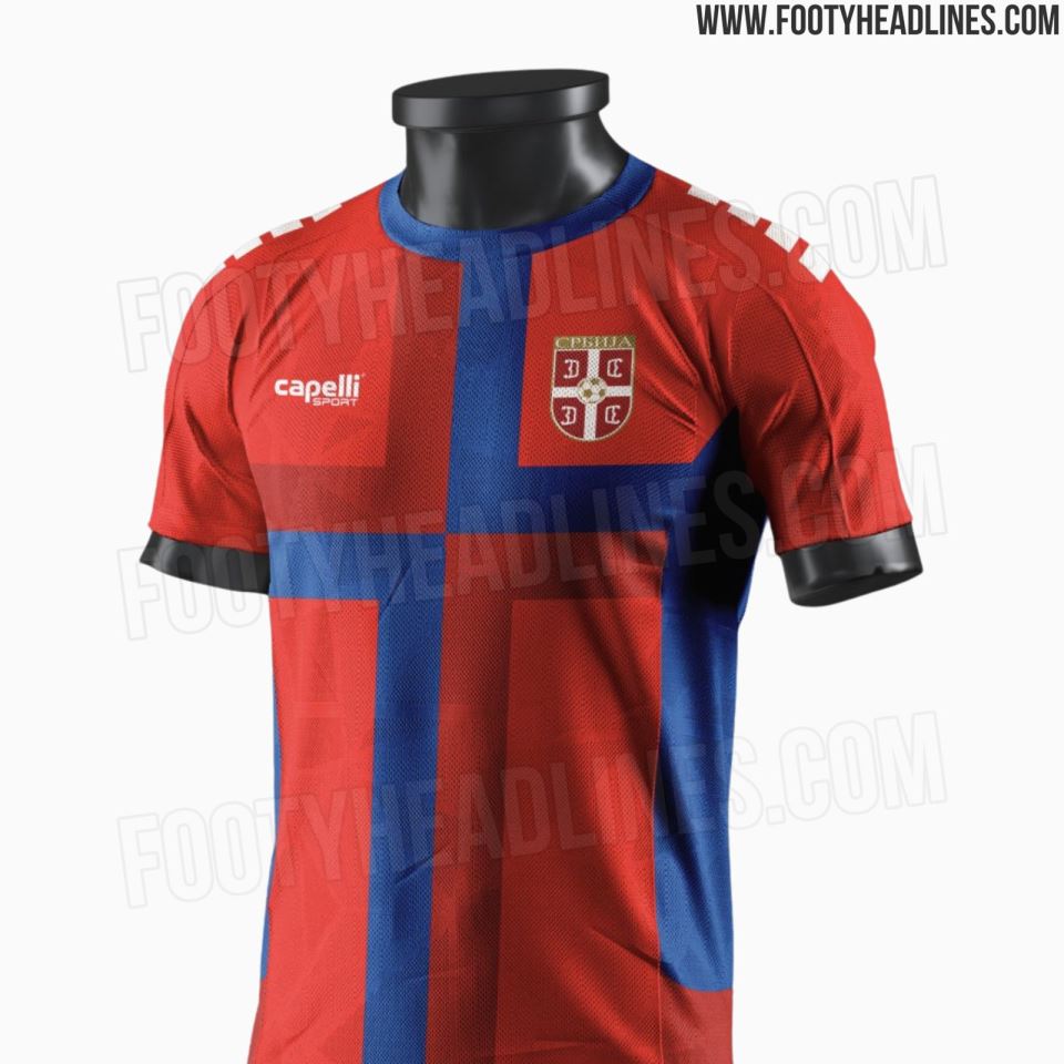 Novi dres Srbije Kapeli Sports