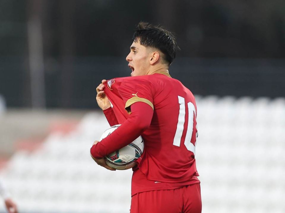 Ofanzivac Matija Popović velika želja FK Partizan.