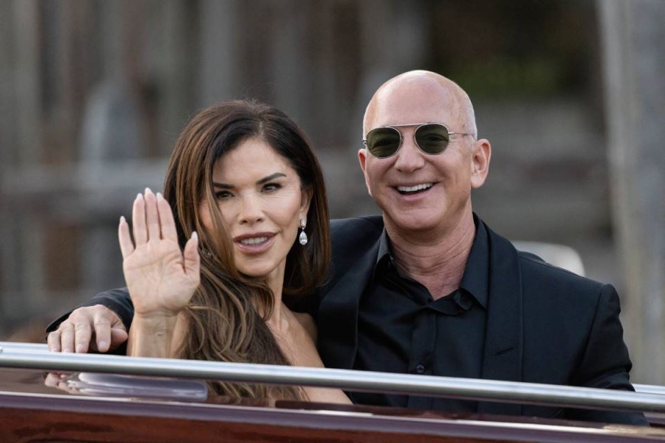 Loren Sančez i Džef Bezos