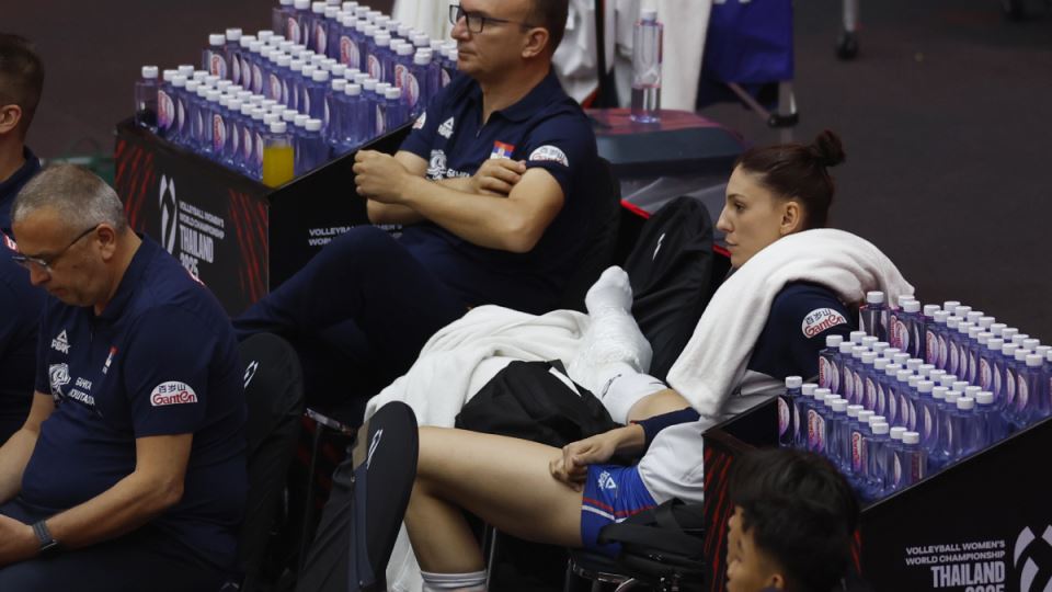 Tijana Bošković povreda na Svetskom prvenstvu u odbojci 2025