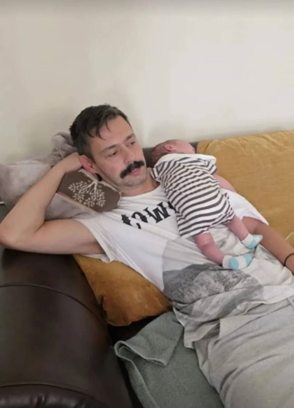 Milan Vasić sa sinom