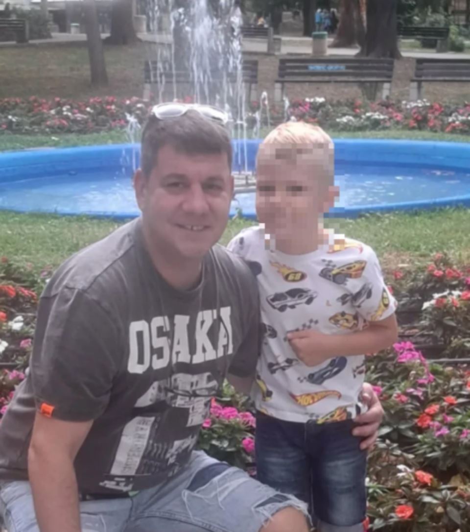 Ivan Marinković sa sinom Željkom