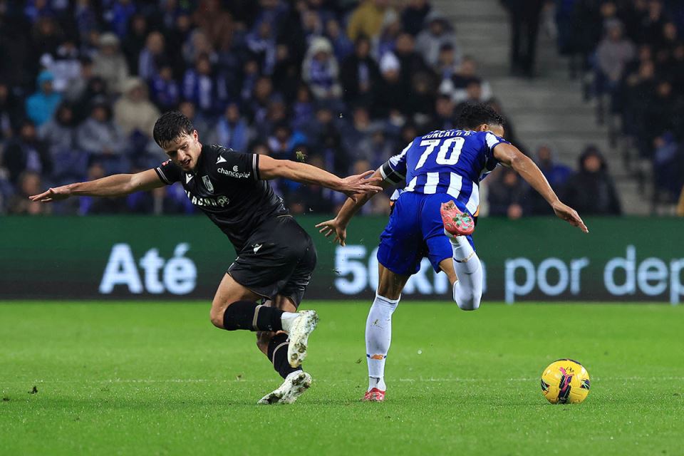 Tomas Hendel na utakmici protiv Portoa