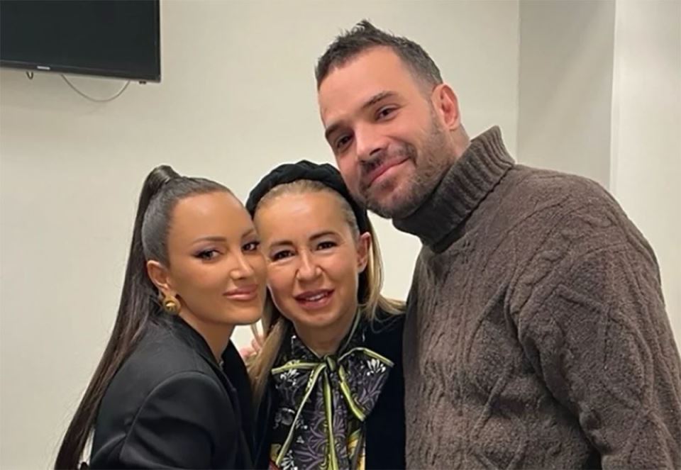 Aleksanda Prijović Filip Živojinović majka Zorica Nakić