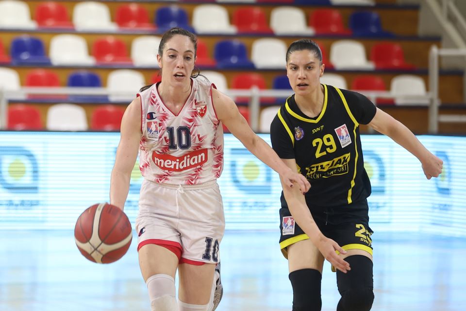 Aleksandra Katanić na meču protiv Kraljeva