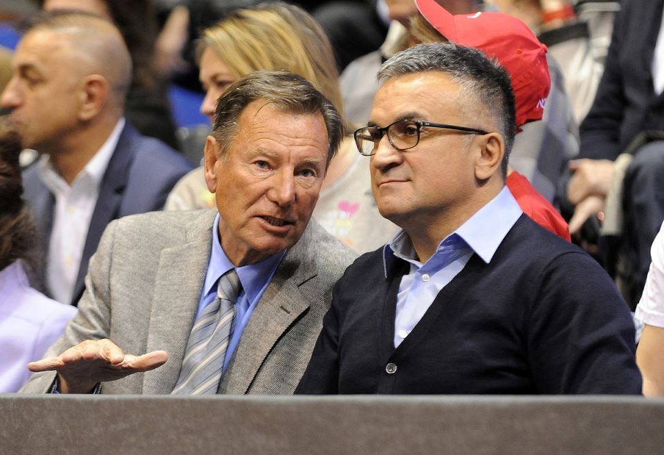 Nikola Pilić na meču Dejvis kupa 2017. godine sa Srđanom Đokovićem