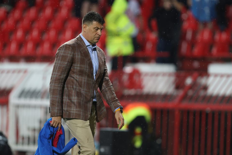 Trener Crvene zvezde Vladan Milojević.