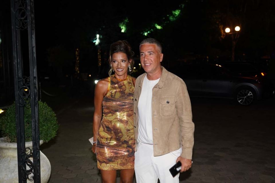 Željko i Jovana Joksimović na punoletstvu sina Baneta Obradovića 6.jpg