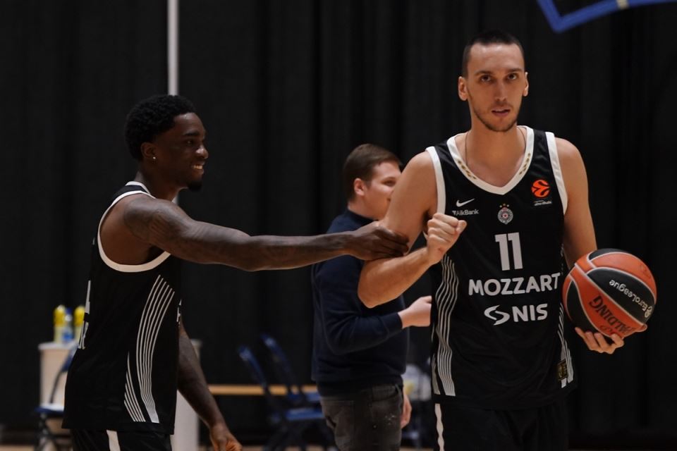 KK Partizan medija dej Aleksej Pokuševski i Šejk Milton