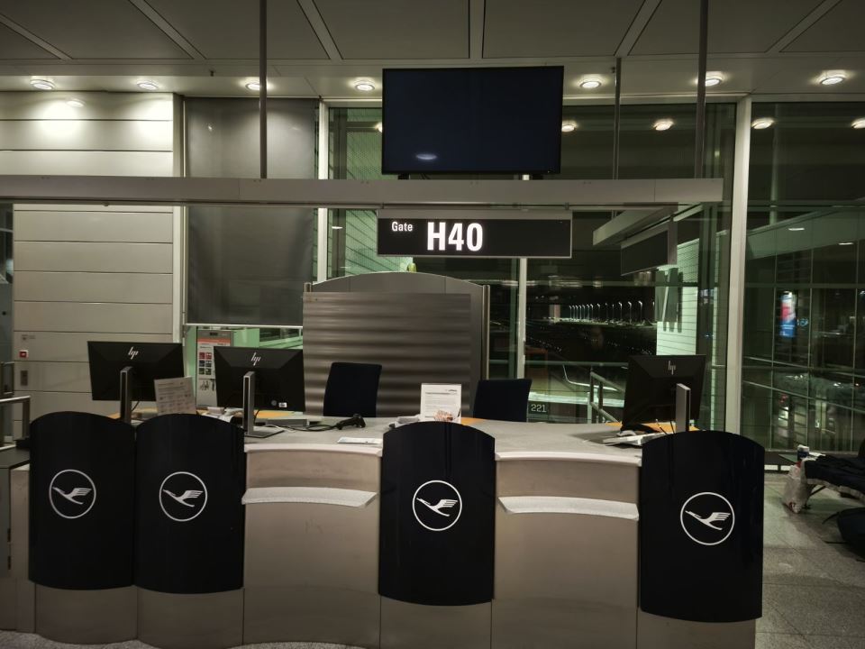 Lufthanza na aerodromu