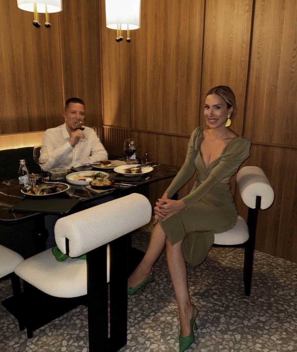 Anastasija Đurić sa mužem Stevanom