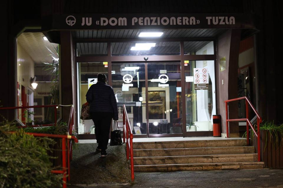 Požar u domu za stare u Tuzli