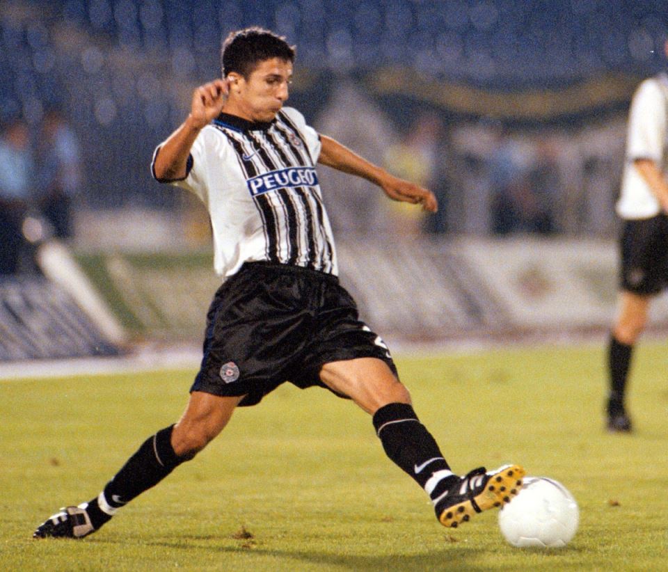 Nenad Stojaković kao igrač Partizana