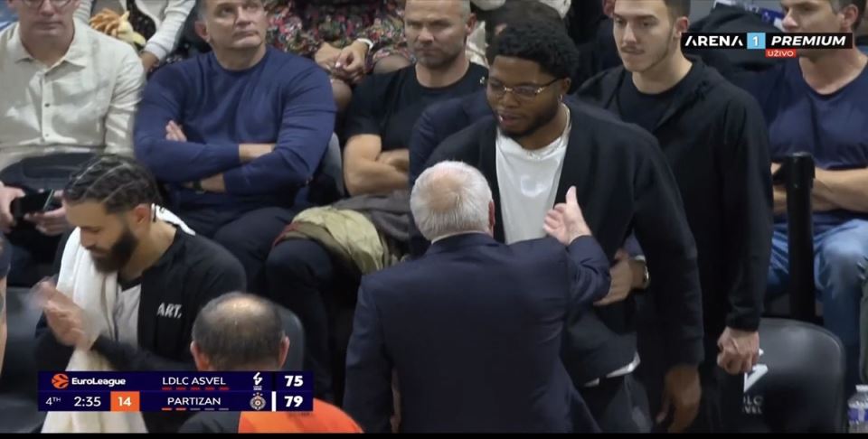 Željko Obradović odbio da se pozravi sa Tajrikom Džounsom