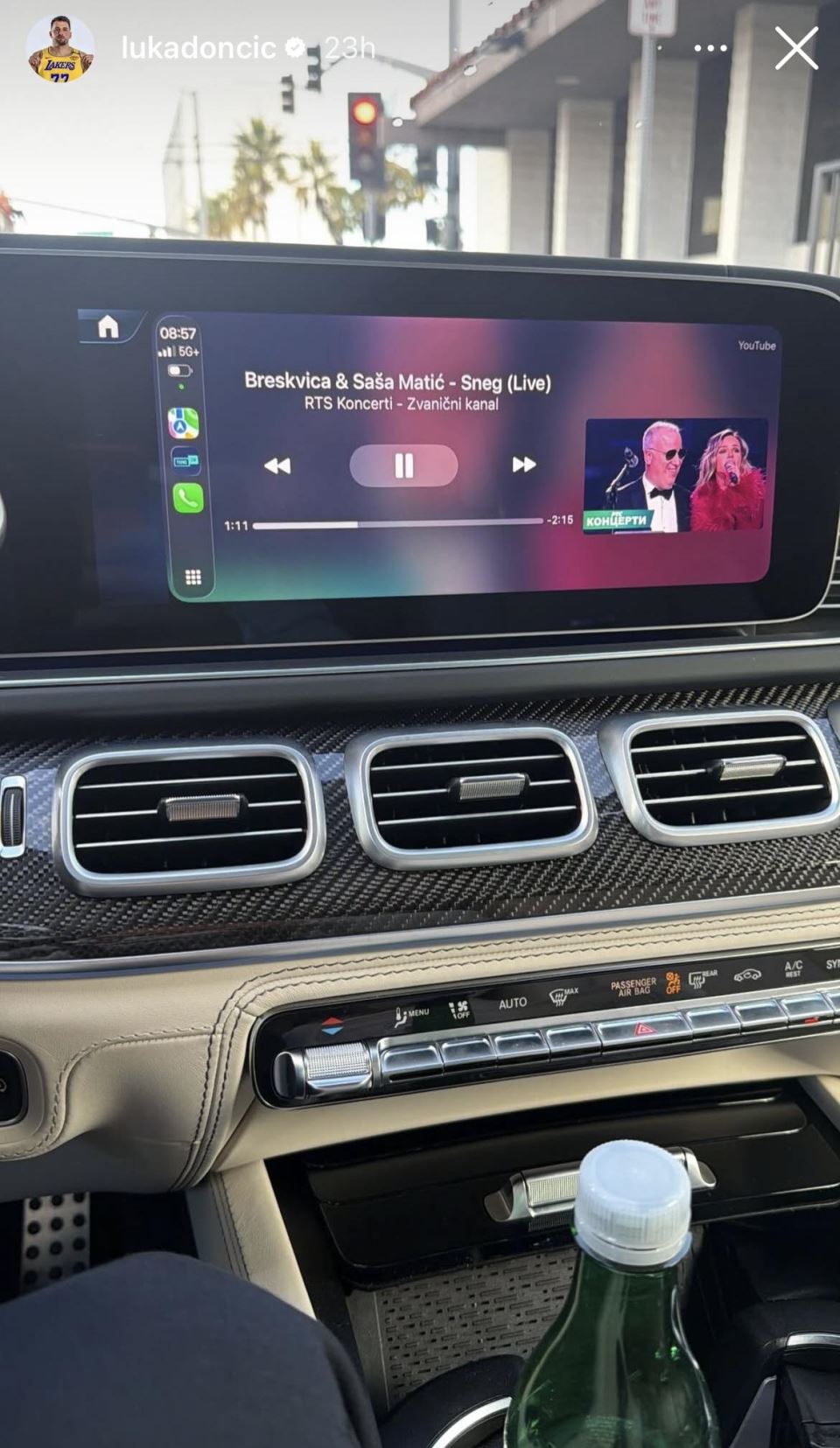 Luka Dončić sluša narodnjake.