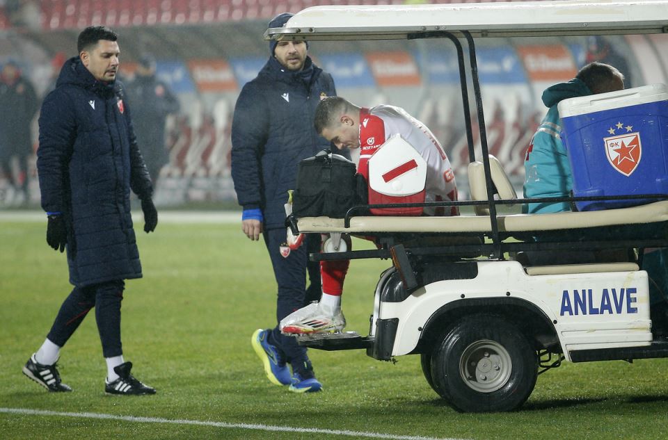 Bruno Duarte povreda na Zvezda Vojvodina