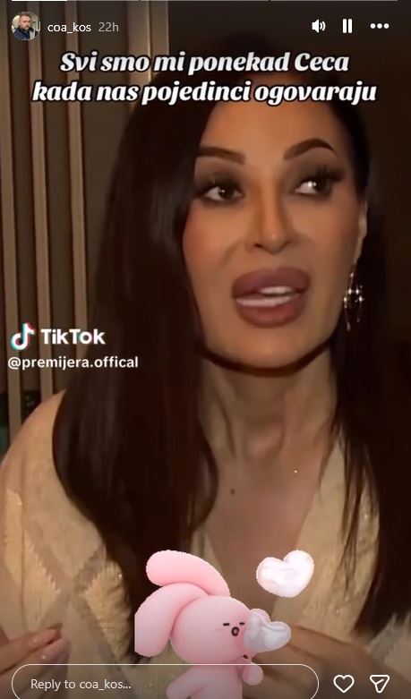 aleksandar kos objava na Instagramu