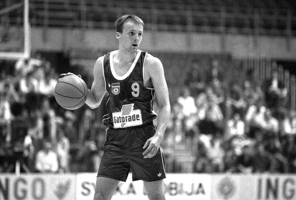 Jure Zdovc u reprezentaciji Jugoslavije 1991. godine