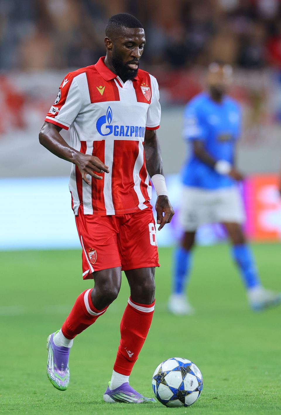 Šavi Babika na utakmici Pafos Crvena zvezda