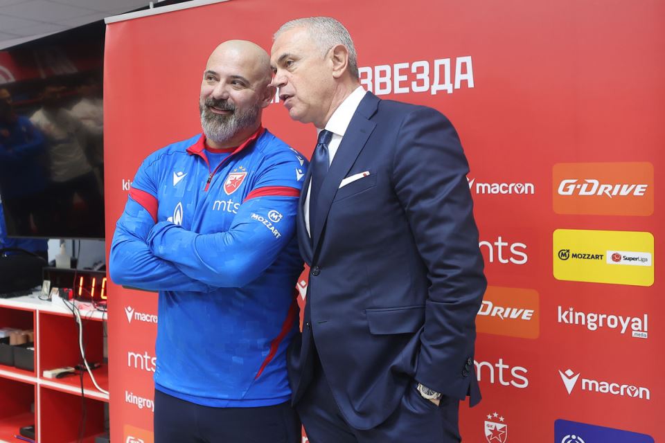 Zvezdan Terzić i Dejan Stanković na početku priprema u Zvezdi