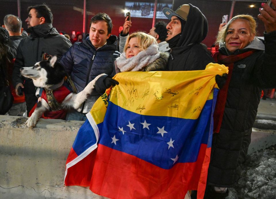 Nikolas Maduro, slavlje u Venecueli