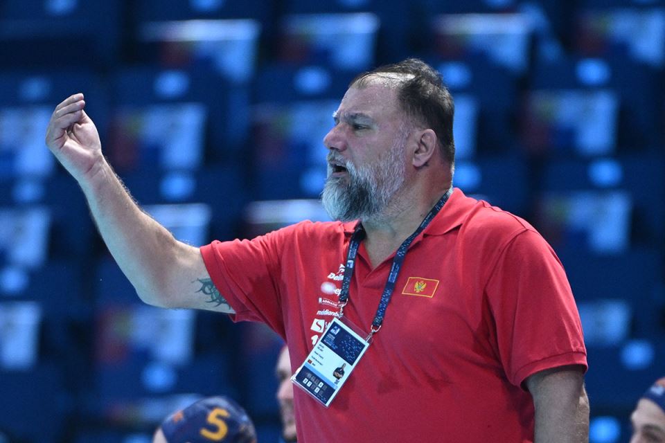 Dejan Savić kao selektor Crne Gore.