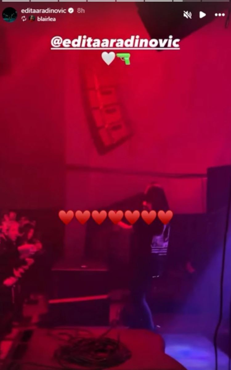 Edita Aradinović trudna nastup