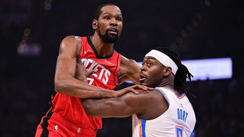 Kevin Durent i Lu Dort u duelu na Oklahoma Hjuston