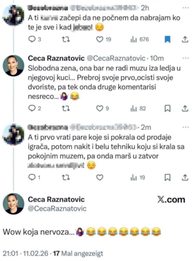 Ceca Ražnatović X