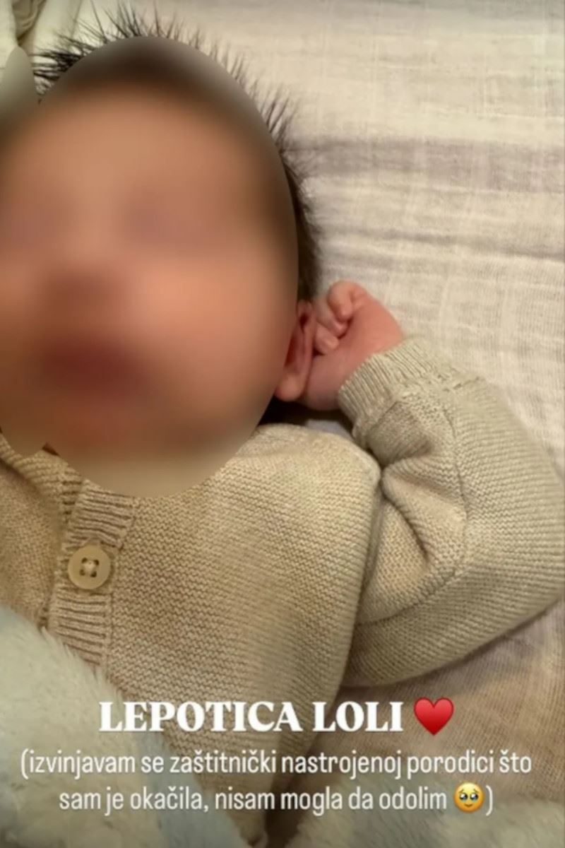 Ognjen Amidžić ćerka