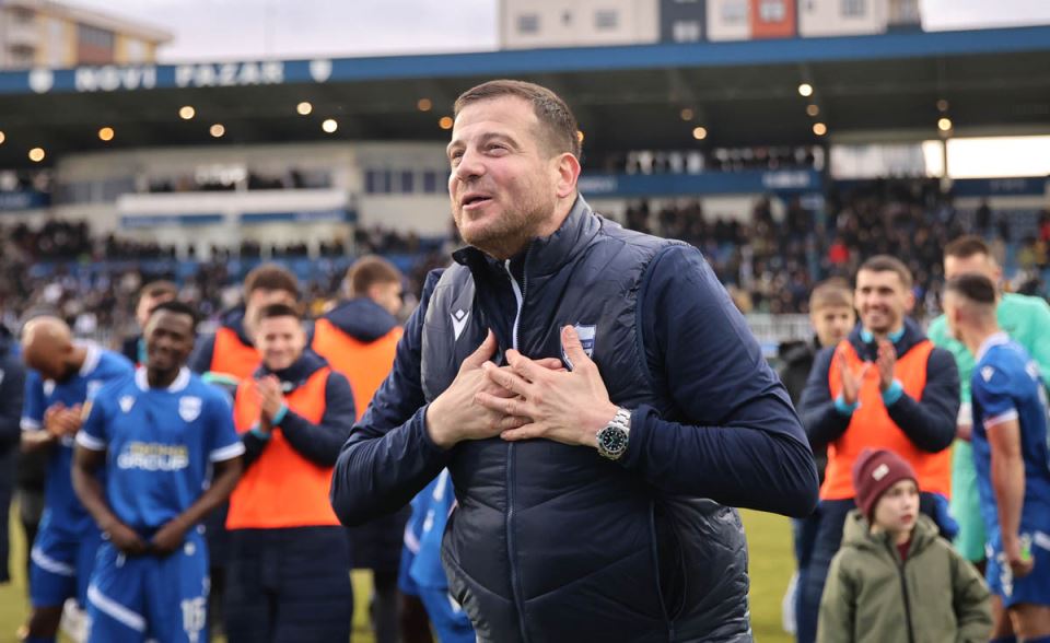 Nenad Lalatović šalje ljubav navijačima Novog Pazara