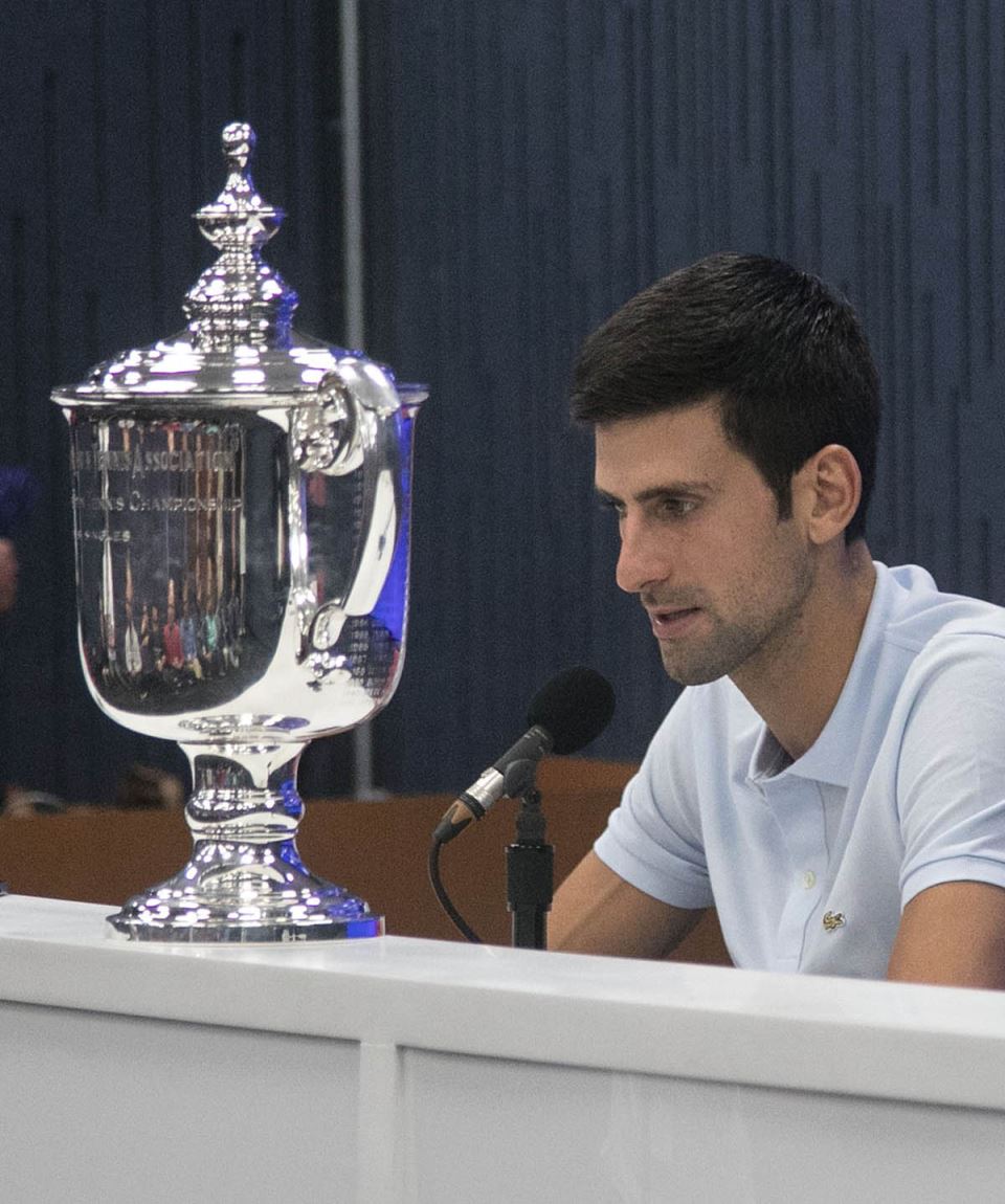 Novak Đoković na US Openu 2018