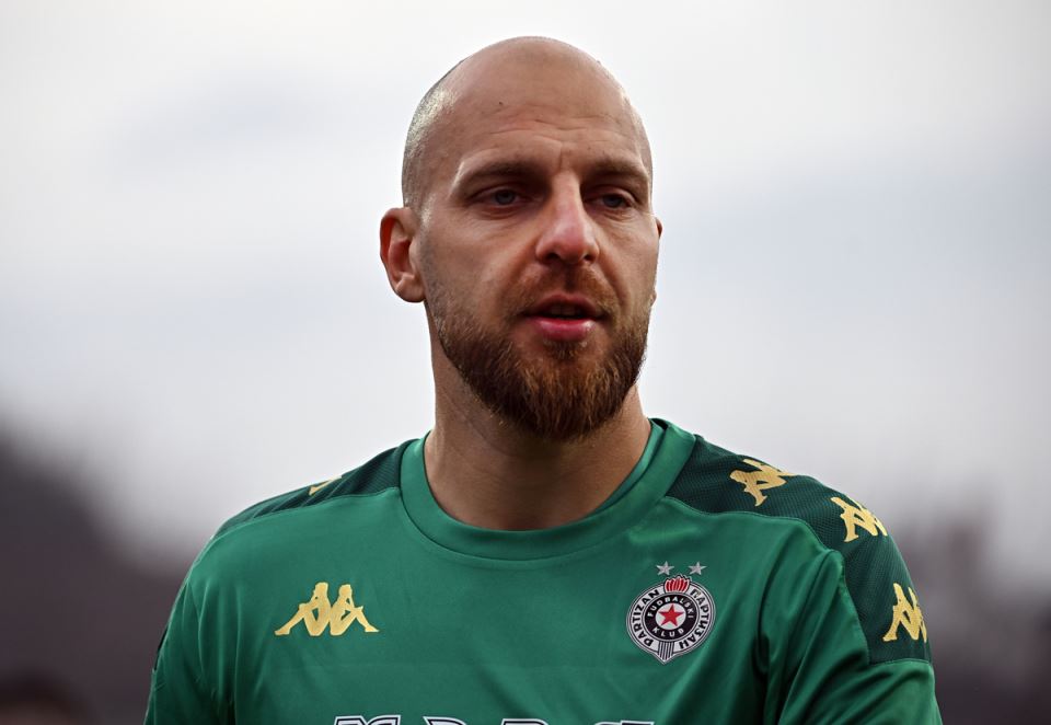 Marko Milošević golman Partizana