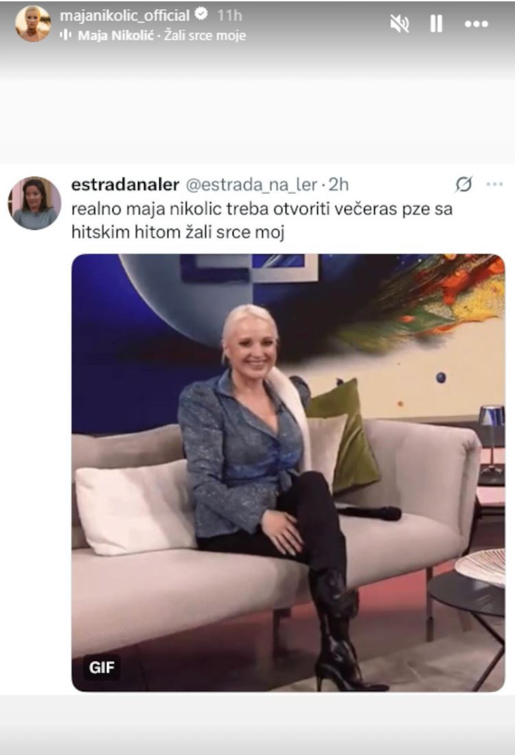 Maja Nikolić PZE objava