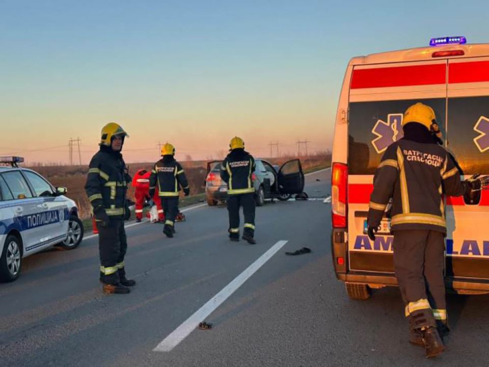 Sudar na Zrenjaninskom putu, Nesreća na Zrenjaninskom putu (1).jpg