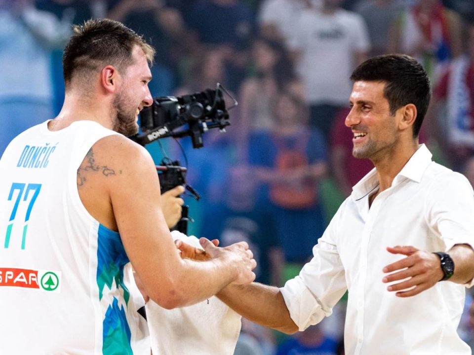 Pozdrav Luke Dončića i Novaka Đokovića.