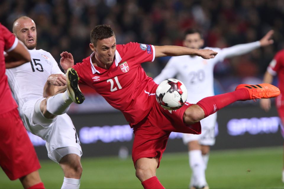 Nemanja Matić u reprezentaciji Srbije