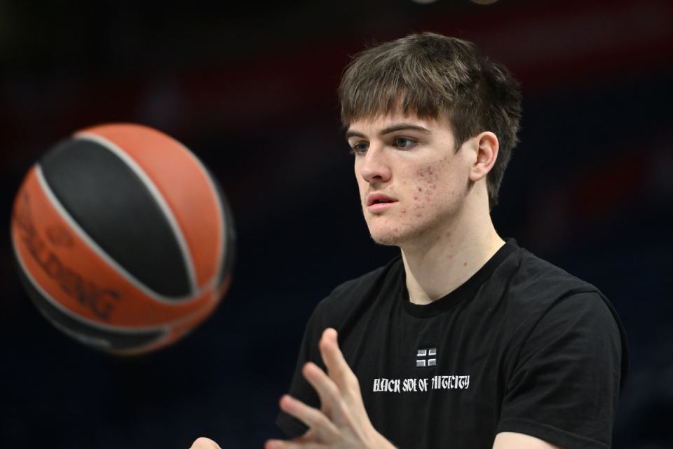 Uroš Mijailović mladi košarkaš Partizana