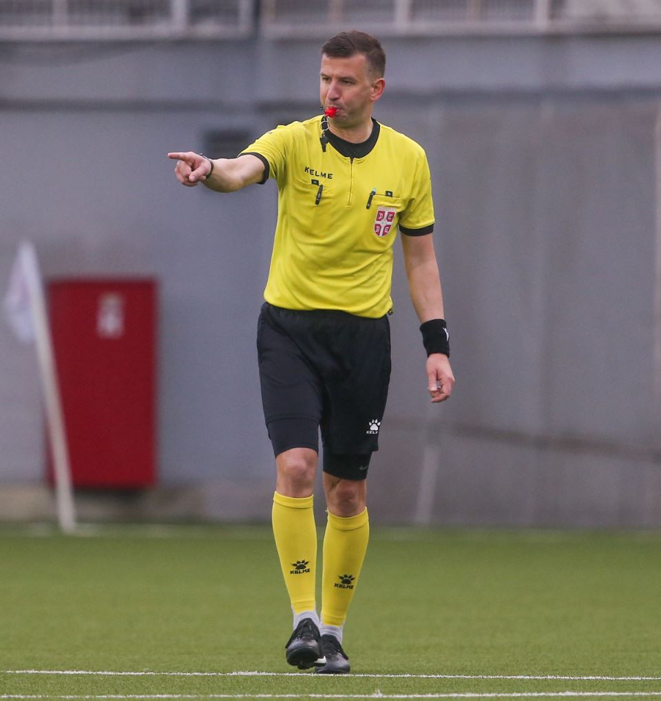 Jovan Šegrt fudbalski sudija u Superligi