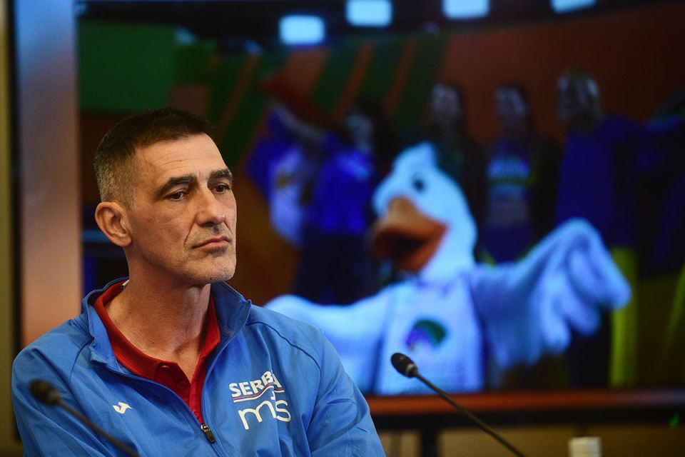 Dragutin Topić na konferenciji za medije