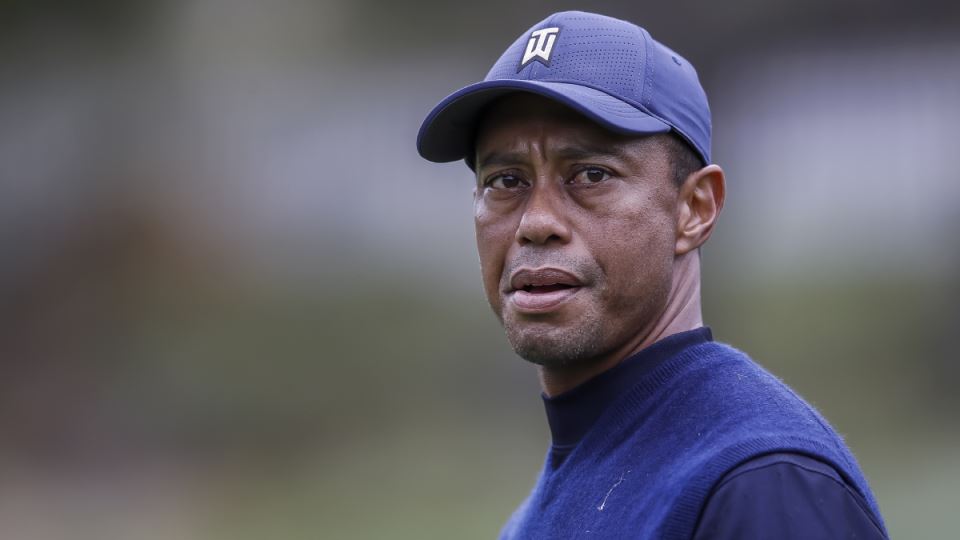 Tajger Vuds na terenu za golf