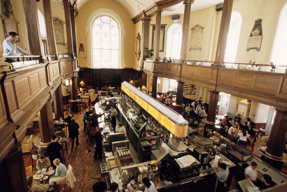 restoran u crkvi Dablin