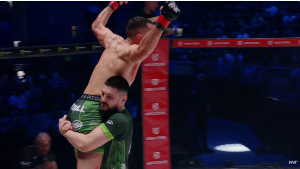 Borba Vuk Lekić Sašo Klinc FNC 29 u Ljubljani