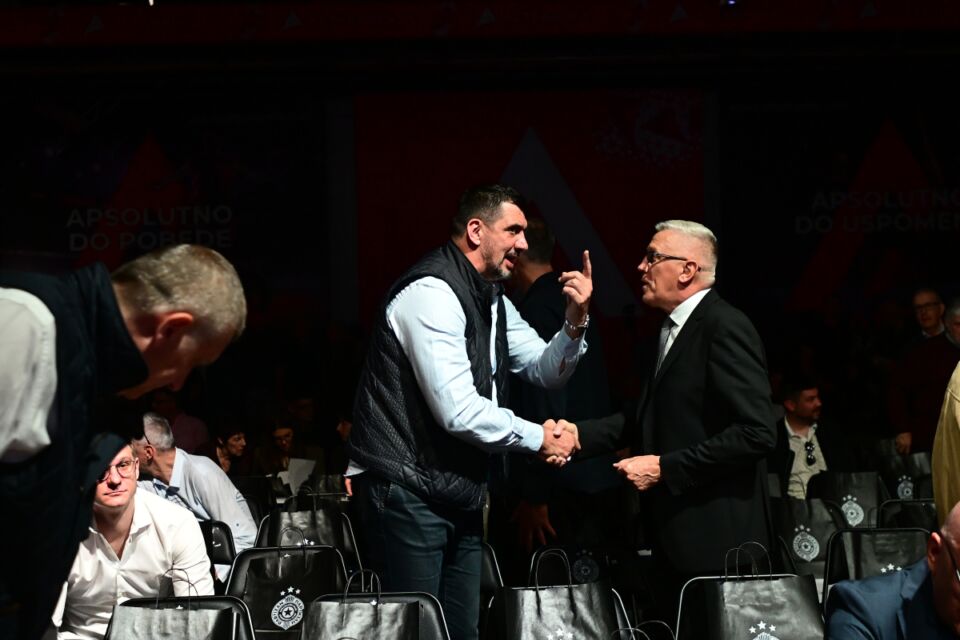 Nikola Bulatović na promociji monografije KK Partizan