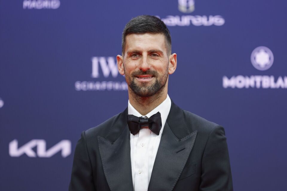 Novak Đoković na dodeli Laureus nagrade