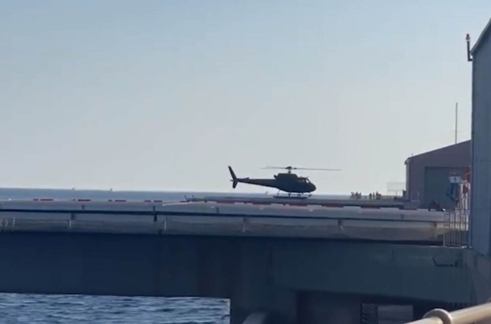 Melina Džinović helikopterom ide na slavlje nakon venčanja