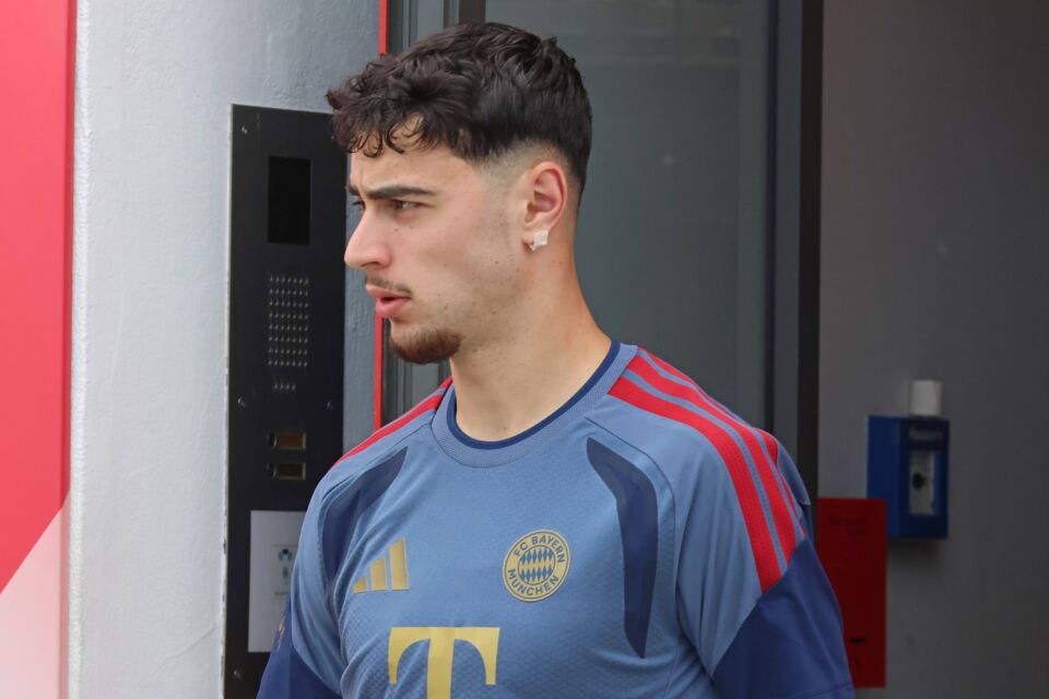 Aleksandar Pavlović na treningu Bajerna